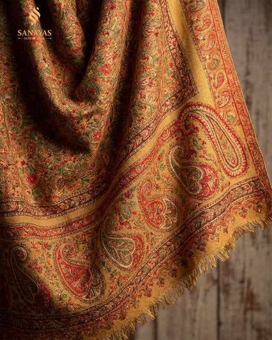 Kaniwool light Mustard Kurta